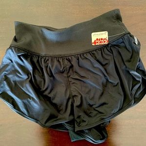 XL NWT Free People Movement Shorts Black